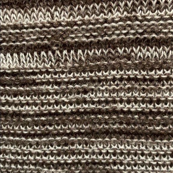 ELLEN TRACY sweater/ tunic XXL brown/ white - Picture 3 of 6